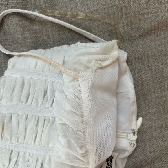 Cream Ruched Bustier Camisole Top - Picture 4 of 4